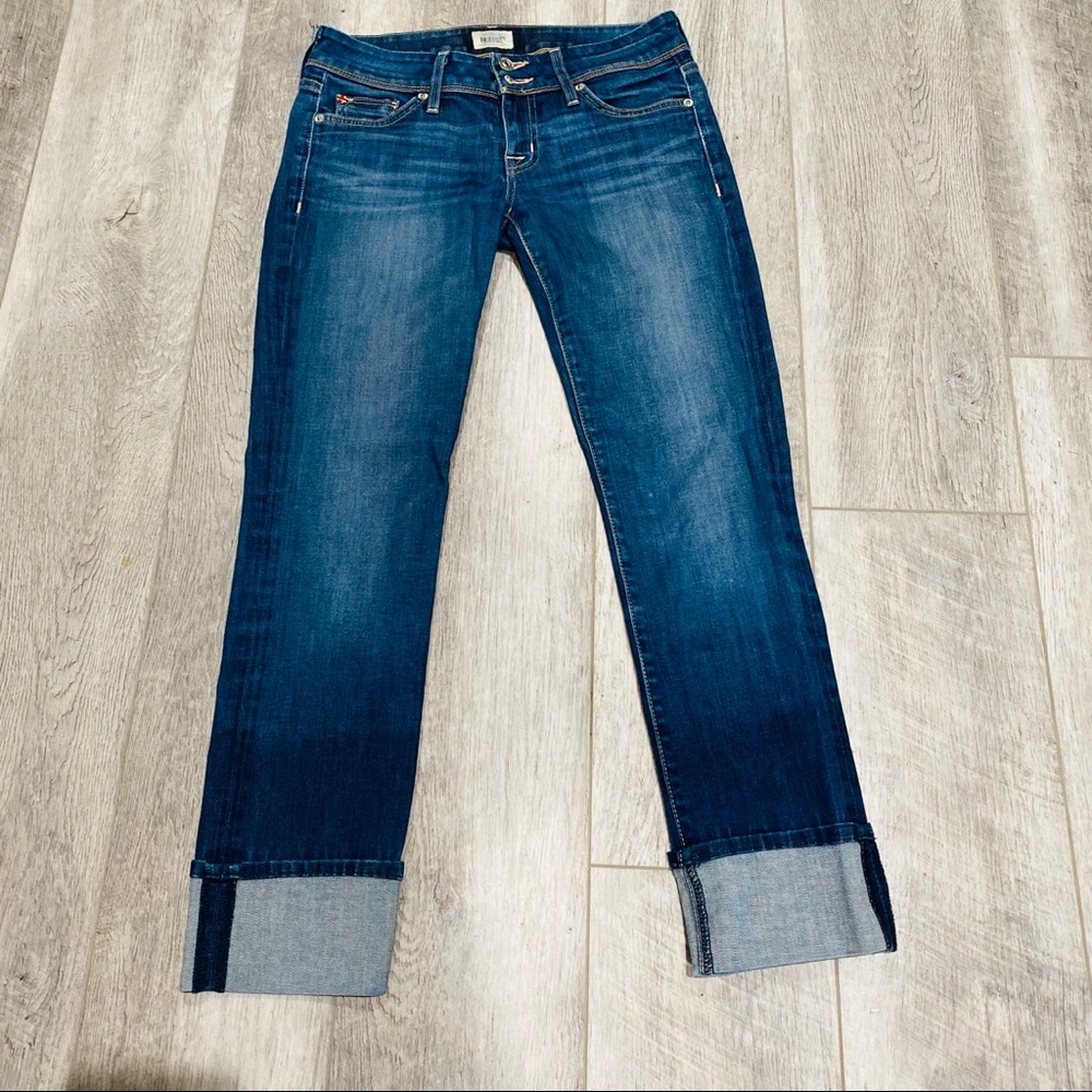 Hudson size 26 cuffed jeans women's denim